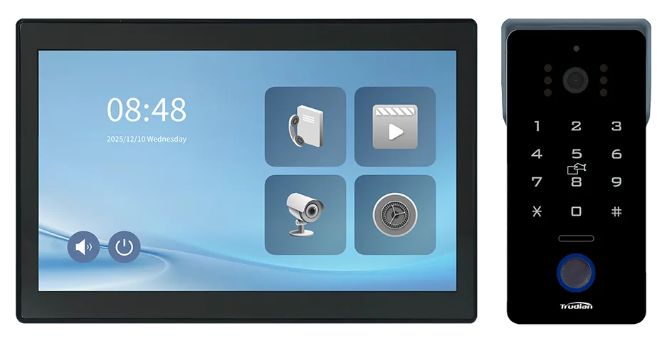 TD-D80AR85M — 2-проводной комплект видеодомофона с RFID и клавиатурой — вид для подбора модели